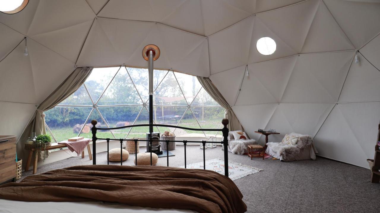 Hotel Luxury Dome With Private Wood-Fired Hot Tub Oksford Zewnętrze zdjęcie