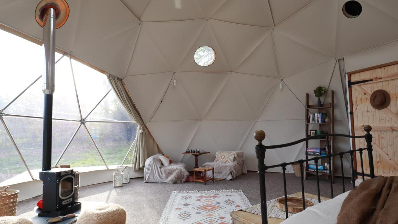 Hotel Luxury Dome With Private Wood-Fired Hot Tub Oksford Zewnętrze zdjęcie