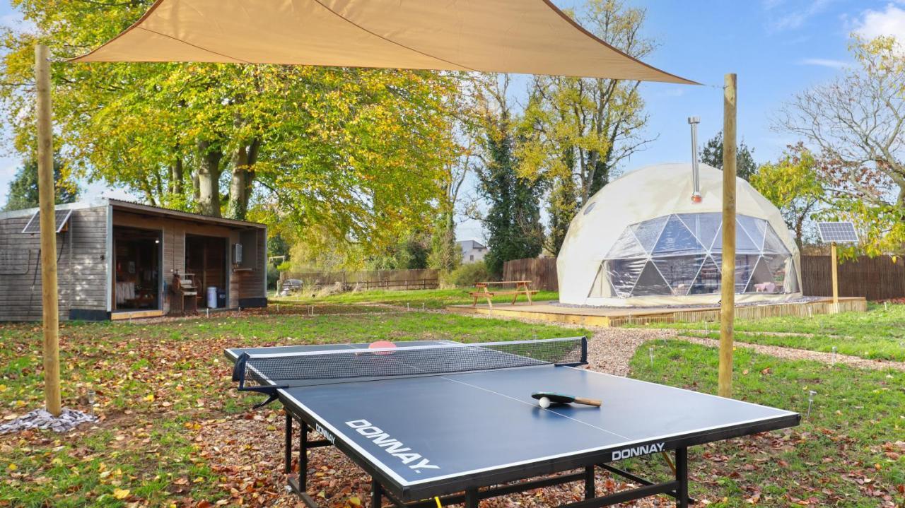 Hotel Luxury Dome With Private Wood-Fired Hot Tub Oksford Zewnętrze zdjęcie